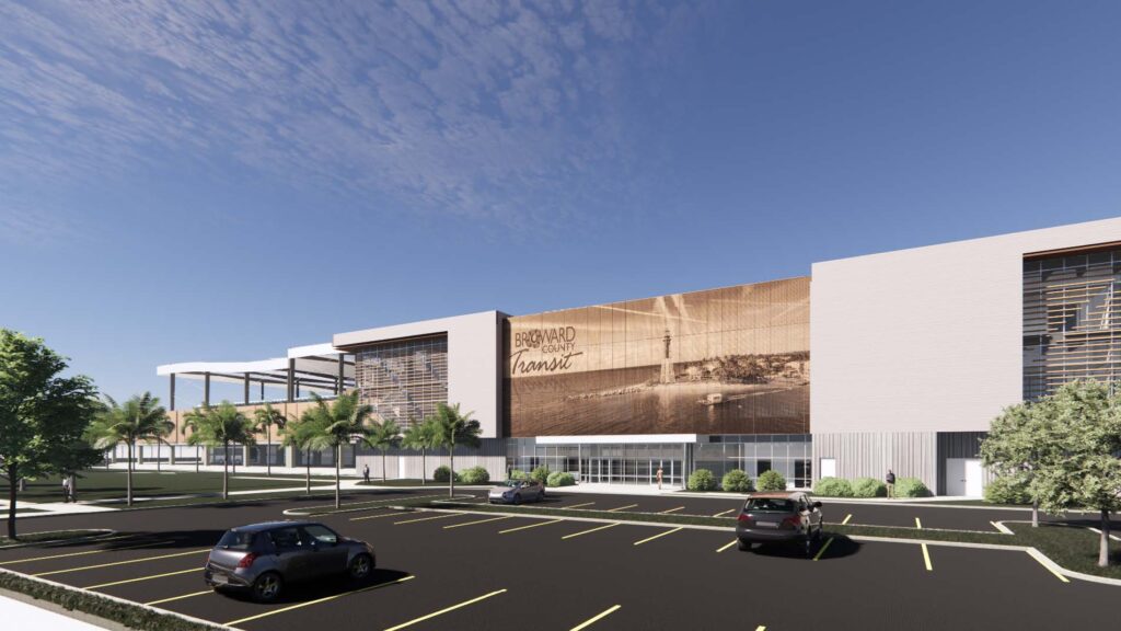 Broward County Transit Rendering of a building